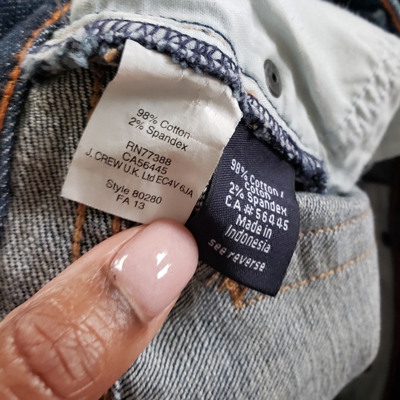 JCrew | Matchstick Jean's | 30S - Picture 2 of 5